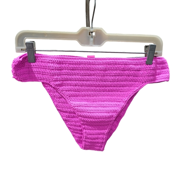 Skims Crochet Swim Bikini Bottoms In Taffy Size 3X NWT MSRP $98 - Picture 2 of 7
